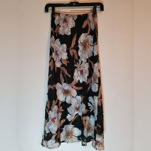 B.O.G Collective Floral Midi Skirt